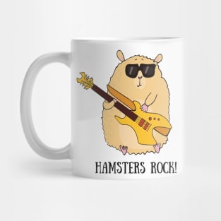 Hamsters Rock, Funny Cute Pet Hamster Mug